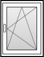 Single-sashed window